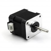 Nema17 Step Motor 1.5A 4Ncm 3D Yazıcı Printer CNC Robotik 1.8 Derece Step Adım Açı 4 Tel 2 Faz D Tip - 7