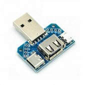 USB to Type C Micro Usb Erkek Dişi USB Port Konnektör Şarj Soket - 1