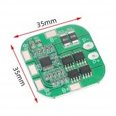 Li-ion 18650 16.8 V 4S 20 A Lityum Batarya BMS Koruma Kartı thumbnail 8