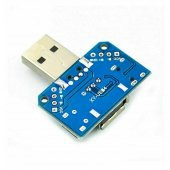 USB to Type C Micro Usb Erkek Dişi USB Port Konnektör Şarj Soket - 2