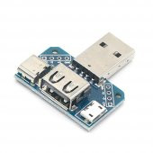 USB to Type C Micro Usb Erkek Dişi USB Port Konnektör Şarj Soket - 3