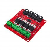24V 5A 4 Kanal PWM Kontrollü Mosfet Selenoid Motor Valf Anahtar - 3