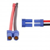 EC5 Dişi Erkek Konnektör Çifti 5Mm Altın Banana Tip 100A Rc Lipo - 3