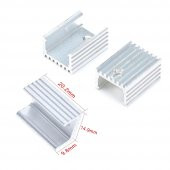 TO220 Aluminyum Soğutucu Set Radyatör Entegre Transistör Mosfet - 4