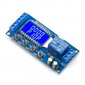 XY-LJ02 6-30V Çok Fonksiyonlu Zaman Ayarlı Röle Modülü - 7