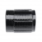 Alüminyum Pot Başlığı 6Mm Tırtıklı Mil 6Mm Siyah Metal Potansiyometre thumbnail 2