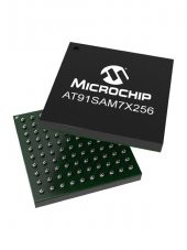 AT91SAM7X256-CU Arm 7 Sam7X Microcontroller 55Mhz 256Kb 100Tfb - 1