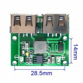 6-24V To 5V 3A Dual Usb Çıkış Voltaj Düşürücü Hw-681 2Xusb Çıkış - 6