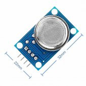 MQ-8 Hidrojen Gaz Sensör Modülü 100-1000Ppm H2 Dc 5V Hava Duman - 4