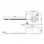 120Db Aktif Buzzer Dc 12V Siren Yüksek Desibel Aralıklı Yüksek - 5