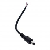 5.5mm x 2.1mm 15cm Adaptör Kablosu Erkek 22AWG 80 Derece 300V - 3