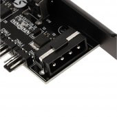 6 Port Fan Çoğaltıcı Hız Kontrol Kartı Molex Güç Giriş Soketi 12V - 5