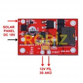 Mppt Solar Panel 12V Akü Şarj Kartı Cn3767 135V 3A Pil Batarya - 5