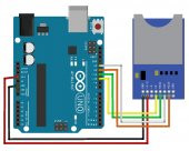 Arduino Sd Kart Okuyucu Modül Spı Hafıza Kartı Okuyucu Modül - 8