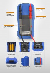 OWON OW16B Bluetooth True RMS Dijital Multimetre thumbnail 7