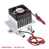 Termo Elektrik Peltier Su Soğutucu Sistem Mini Klima Buzluk Araba - 8