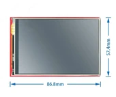 Arduino UNO R3 3.5" TFT LCD Ekran Modül Resiztif Dokunmatik thumbnail 2