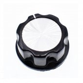 Plastik Pot Başlığı 16mm Siyah Gümüş Rotary Enkoder Ses Kontrol - 6