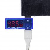 Usb Voltmetre Ampermetre Şarj Doktor Akım Voltaj İzleyici Şarj thumbnail 6