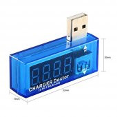 Usb Voltmetre Ampermetre Şarj Doktor Akım Voltaj İzleyici Şarj thumbnail 8