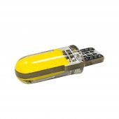 T10 Silikon Sarı Led DC 12V Araba Aydınlatma Ampul Yan Park Lamba - 2