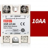 SSR-10AA SSR Röle SSR Tek Fazlı Solid State Röle 80-250V AC 10A thumbnail 3