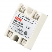SSR-10AA SSR Röle SSR Tek Fazlı Solid State Röle 80-250V AC 10A thumbnail 7