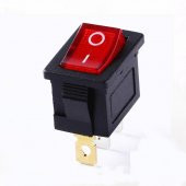 3 Pin Anahtar Ledli Kcd1 Rocker Switch Mini Buton ON / OFF 10A thumbnail 6