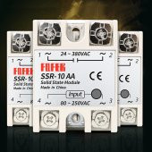 SSR-10AA SSR Röle SSR Tek Fazlı Solid State Röle 80-250V AC 10A thumbnail 8
