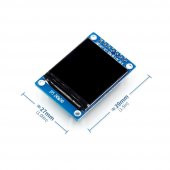 IPS 1.3 inch 7 Pin SPI 240x240 LCD TFT Modül Ekran HD Full Color thumbnail 7