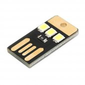 Usb Led Lamba Modülü Mini Çok İnce Led Işık Kamp Gece Lambası - 1