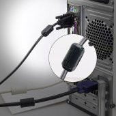 5mm Ferrit Halka Yüzük Filtre Kablo Gürültü Bastırıcı Azaltıcı - 7