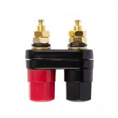 Banana Soket Terminal Çifti Kırmızı Siyah Hexagon Konnektör thumbnail 1
