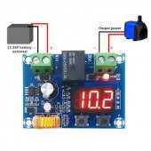XH-M609 Pil Aşırı Deşarj Koruma Modülü  DC 12/36V Batarya Kurşun Asit Akü Düşük Voltaj Koruyucu Göst thumbnail 8