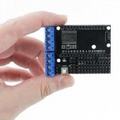 Nodemcu L293D Shield Motor Sürücü Esp8266 Kablosuz İnternet Wifi Motor Uzaktan Kontrol Robo thumbnail 3