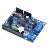 L298 Motor Sürücü Shield 12V 2x Dc Motor 1x Step Motor Buzzer - 4