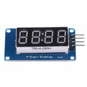 TM1637 4 Hane 4 Digit Dijital Seri 7 Segment Ekran Saat IIC thumbnail 3