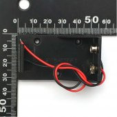 9V Pil Yuvası Kablolu Kolay Taşınabilir Batarya Pil Kutusu thumbnail 5