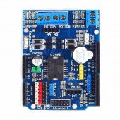 L298 Motor Sürücü Shield 12V 2x Dc Motor 1x Step Motor Buzzer - 7