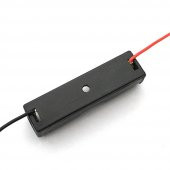 1li 1,5V AA Kalem Pil Kutusu Yuvası 1,5V Kablolu Batarya Pil Tutucu - 4