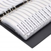 4250 Parça Smd 0805 Direnç Seti Kitabı 1 Sample Book - 4