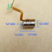 Microstep Motor 4.4x8.7mm 2 Faz 4 Telli Fotoğraf Makinesi Lens - 8