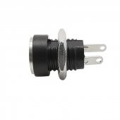 5.5mm x 2.1mm DC Güç Soketi Plastik Panel Montaj Tip Adaptör - 3
