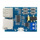 TFU MP3 Wav Ses Müzik Çalma Kartı 3W Amfi Micro SD Usb Flash Okuyucu 3.5mm Ses Soketi thumbnail 1