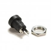 5.5mm x 2.1mm DC Güç Soketi Plastik Panel Montaj Tip Adaptör - 5