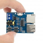 TFU MP3 Wav Ses Müzik Çalma Kartı 3W Amfi Micro SD Usb Flash Okuyucu 3.5mm Ses Soketi thumbnail 2