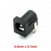 5.5mm x 2.1mm DC Güç Soketi Plastik DC005 Pcb Tip Adaptör - 7