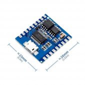 DY-SV17F MP3 Wav Ses Çalma Modülü 4mb, 5W Hoparlör, Microusb UART - 7