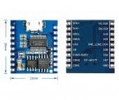 DY-SV17F MP3 Wav Ses Çalma Modülü 4mb, 5W Hoparlör, Microusb UART - 8