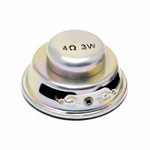 Mini 4cm 4 Ohm 3W Hoparlör Yuvarlak Speaker 3 Watt Ses Müzik Amfi Ses Oluşturucu Yüksek Kalite - 3